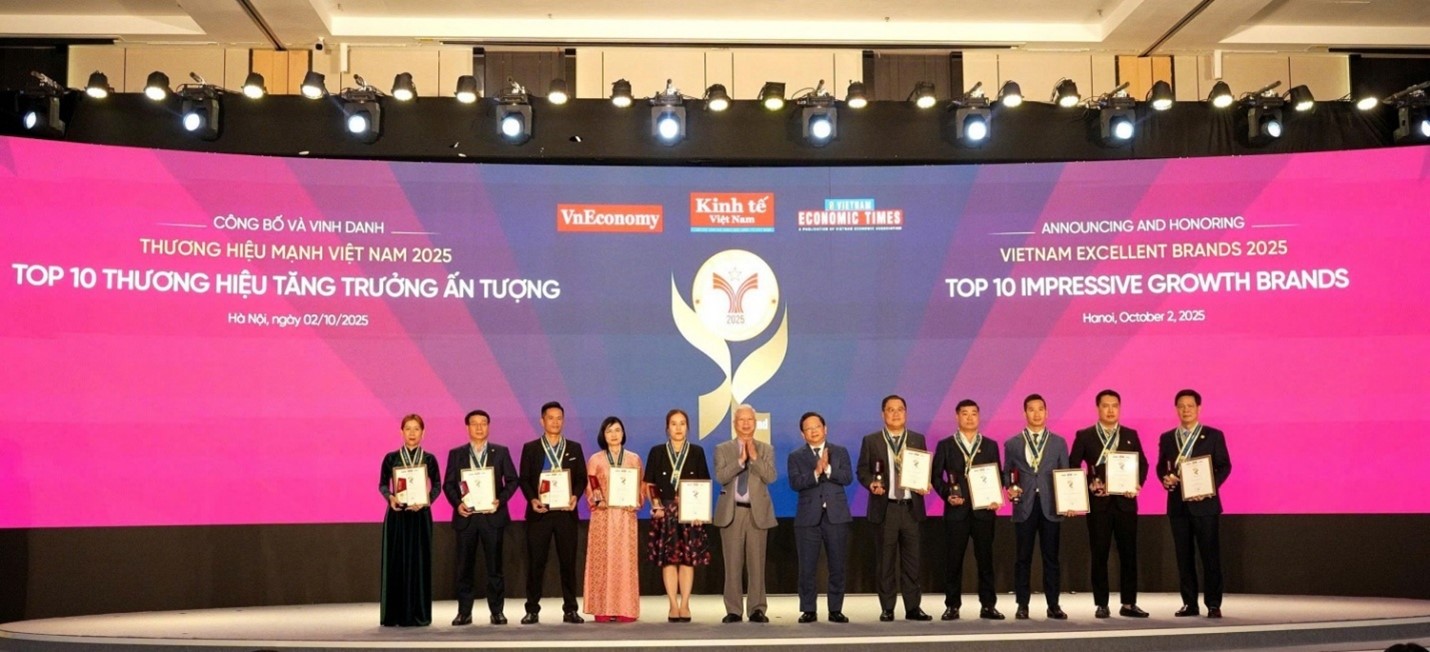 Two fertilizer enterprises - member units of Petrovietnam are named in the Top 10 Brands with Impressive Growth