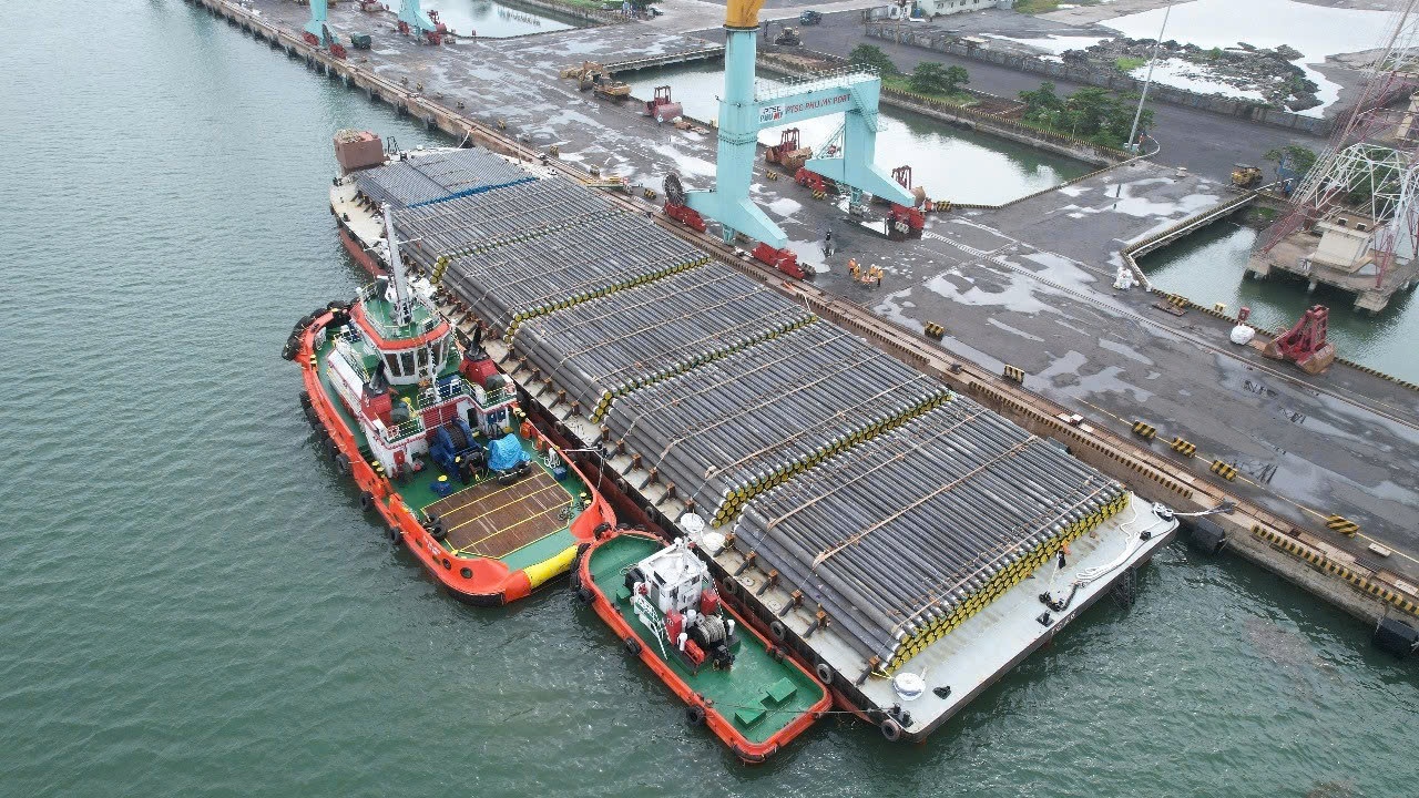 PV GAS COATING bàn giao lô ống bọc thành phẩm cho khách hàng