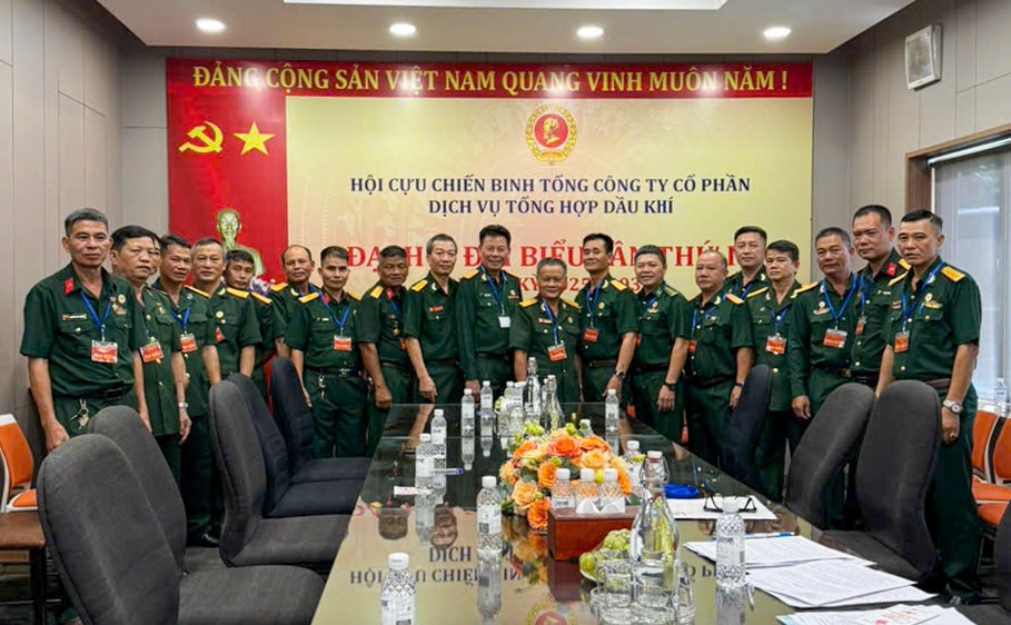 Đại hội đã bầu ra Ban Chấp hành Hội CCB PETROSETCO nhiệm kỳ 2025-2030 Đại hội đã bầu ra Ban Chấp hành Hội CCB PETROSETCO nhiệm kỳ 2025-2030