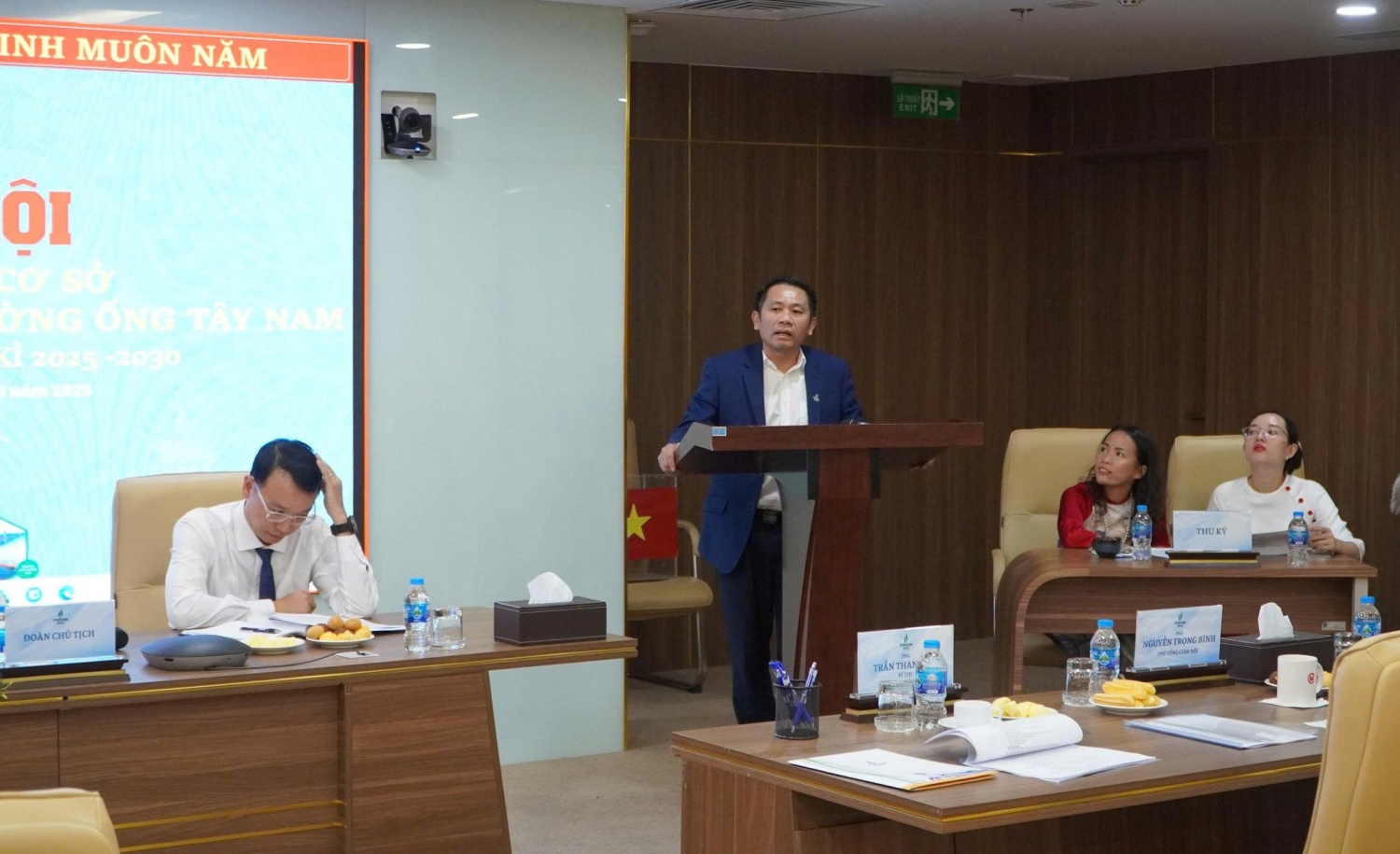 Đồng chí Trần Thanh Hải, Bí thư Chi bộ, Tổng Giám đốc SWPOC ghi nhận, đánh giá cao vai trò của tổ chức Công đoàn cơ sở, đã đồng hành cùng bộ phận chuyên môn vượt qua những giai đoạn khó khăn của dự án.