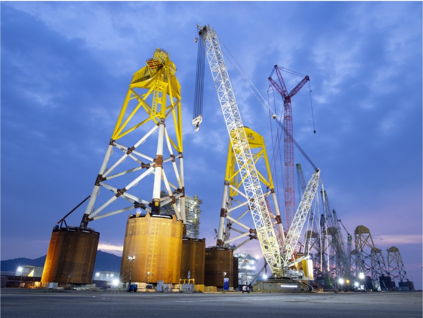 Dự án 33 chân đế điện gió ngoài khơi đánh dấu bước ngoặt lịch sử Petrovietnam/PTSC tham gia chuỗi cung ứng năng lượng tái tạo toàn cầu.