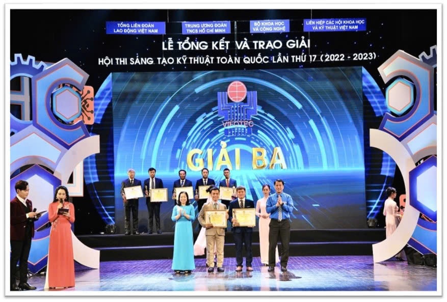Nhiều giải pháp kỹ thuật của Vietsovpetro được vinh danh tại các giải thưởng sáng tạo khoa học công nghệ