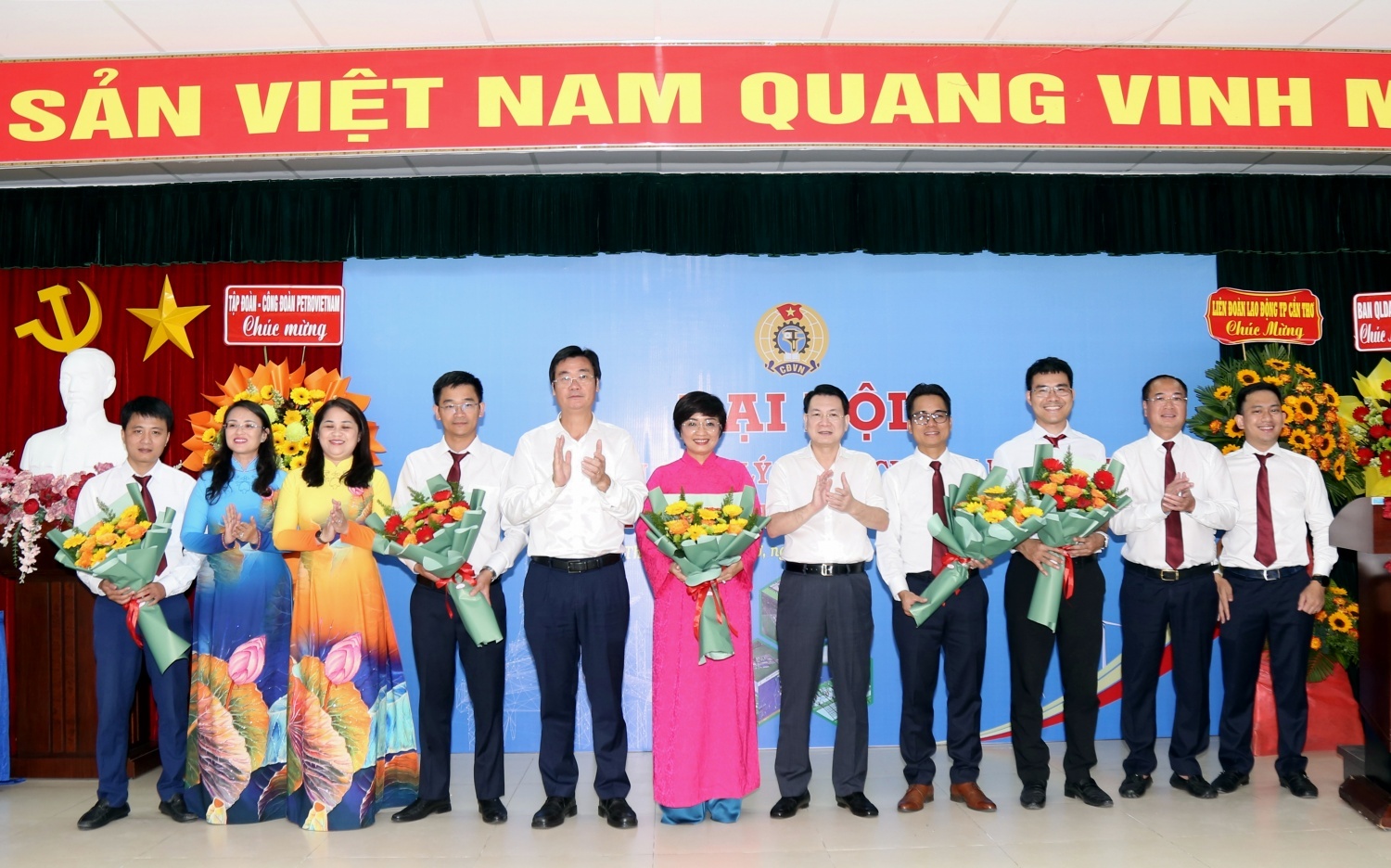 Ban Chấp hành Công đoàn PVPMB khóa III, nhiệm kỳ 2025-2030 ra mắt Đại hội