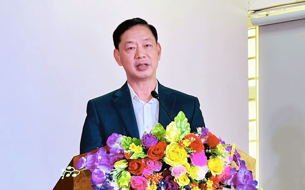 Ông Tạ Hồng Lựu, Quyền Giám đốc Sở GD&ĐT tỉnh Thanh Hóa.