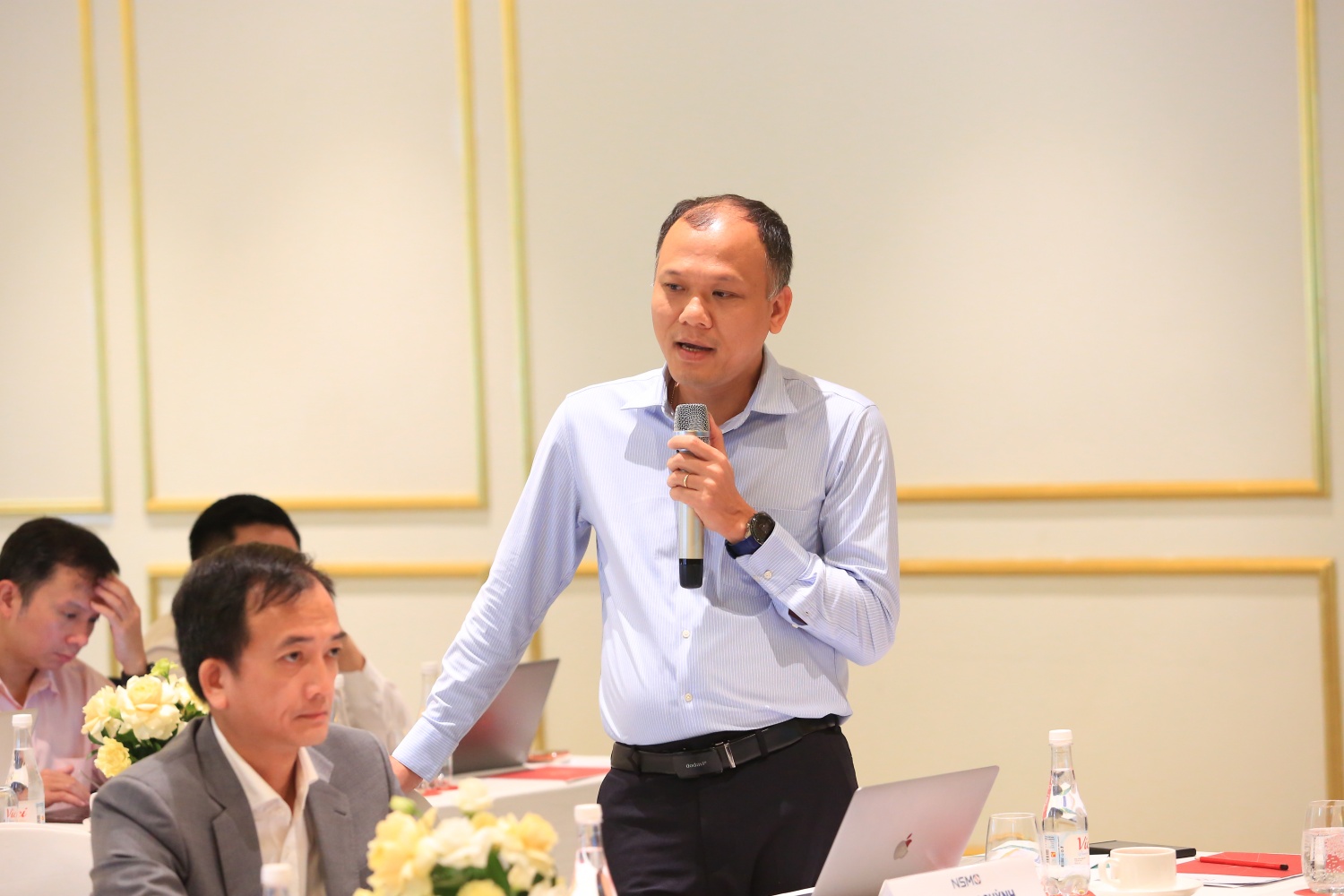 Phó Tổng giám đốc NSMO Phạm Quỳnh làm rõ các vấn đề trong điều động điện quốc gia.