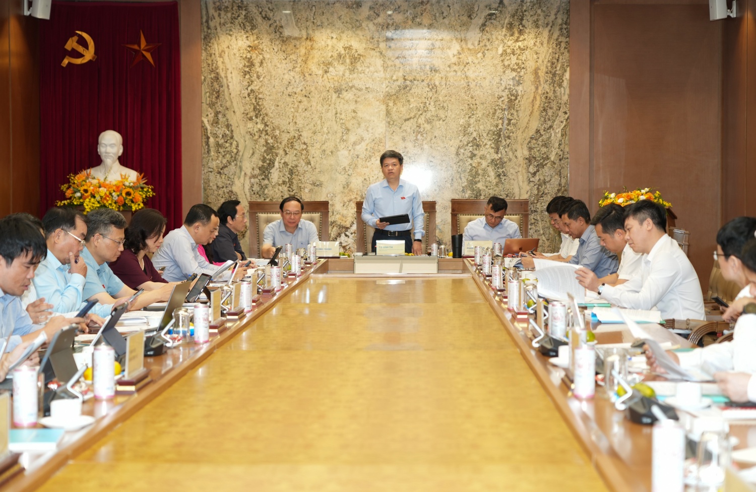 Toàn cảnh buổi làm việc