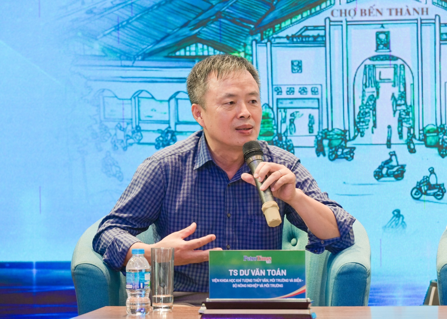 TS Dư Văn Toán, Viện Khoa học Khí tượng Thủy Văn, Môi trường và Biển (Bộ Nông nghiệp và Môi trường).