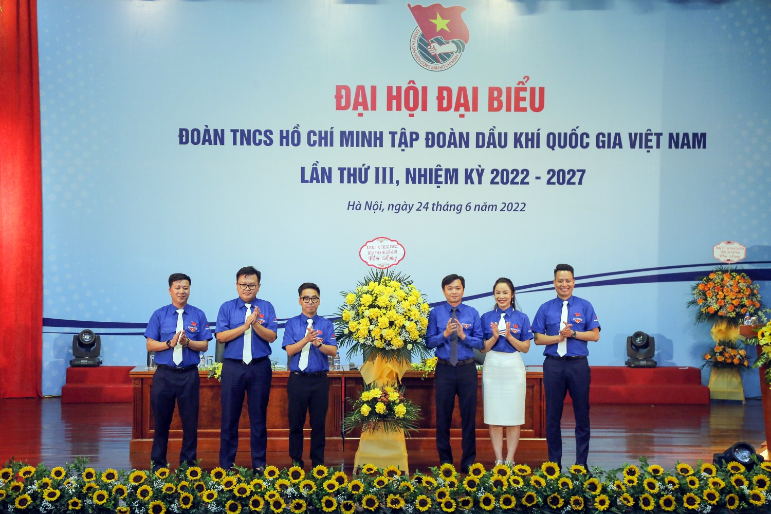 Tổ chức thành công Đại hội đại biểu Đoàn Tập đoàn lần thứ III, nhiệm kỳ 2022-2027 Tổ chức thành công Đại hội đại biểu Đoàn Tập đoàn lần thứ III, nhiệm kỳ 2022-2027