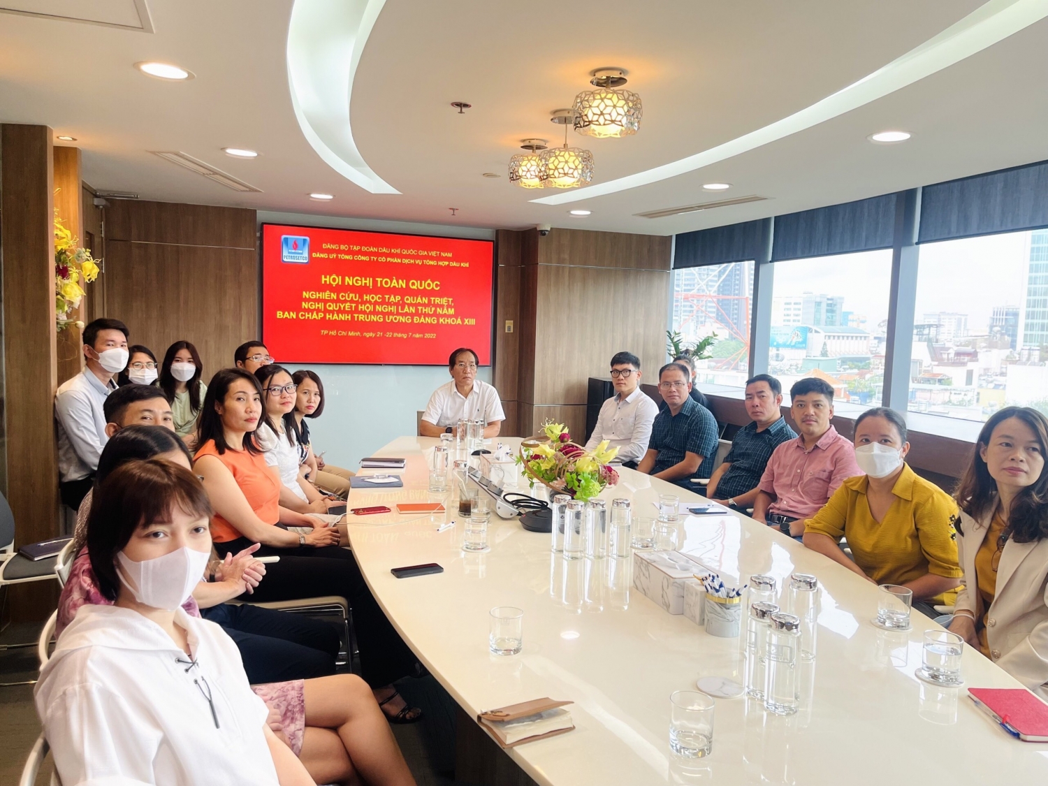Đảng ủy Tập đoàn Dầu khí Quốc gia Việt Nam tổ chức học tập quán triệt Đảng ủy Tập đoàn Dầu khí Quốc gia Việt Nam tổ chức học tập quán triệt
