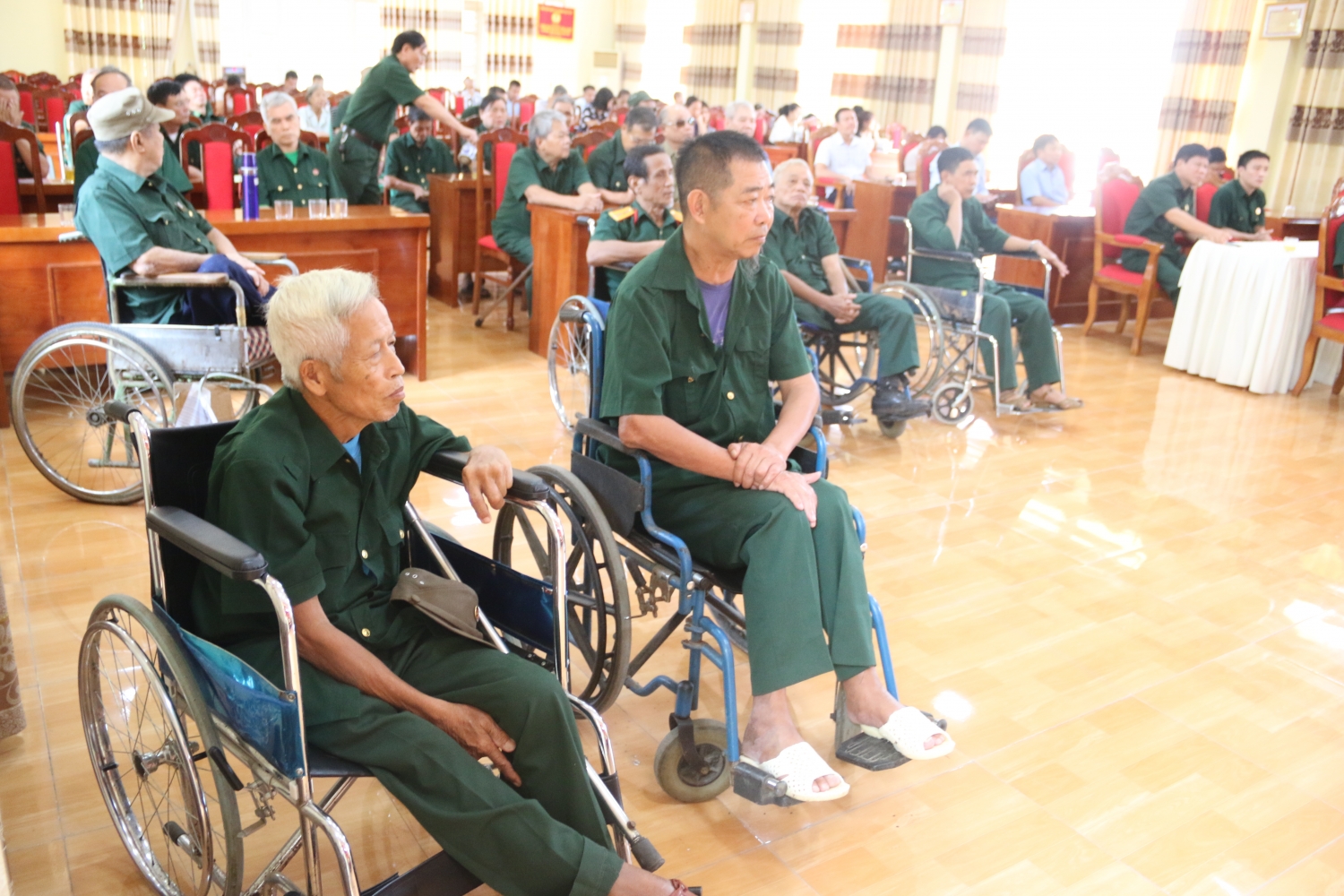 Hội CCB Tập đoàn thăm, tặng quà thương bệnh binh và hỗ trợ xây nhà nghĩa tình đồng đội tại tỉnh Phú Thọ Hội CCB Tập đoàn thăm, tặng quà thương bệnh binh và hỗ trợ xây nhà nghĩa tình đồng đội tại tỉnh Phú Thọ