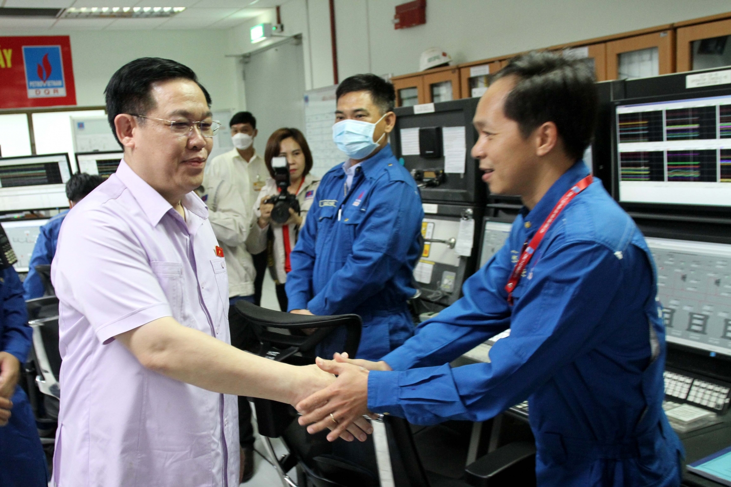 Chủ tịch Quốc hội Vương Đình Huệ thăm và làm việc tại BSR Đồng chí Vương Đình Huệ thăm và làm việc tại BSR