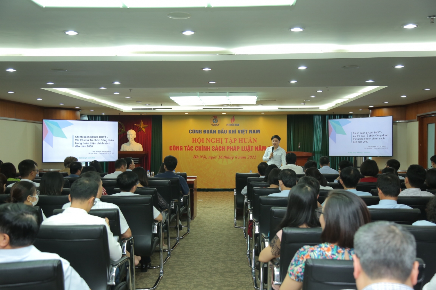 CĐ DKVN tổ chức hội nghị tập huấn về công tác chính sách pháp luật CĐ DKVN tổ chức hội nghị tập huấn về công tác chính sách pháp luật