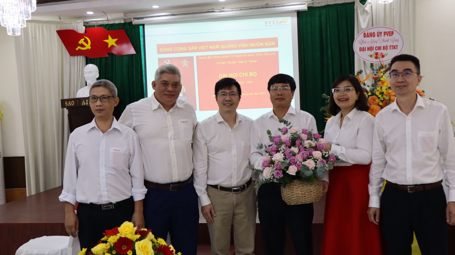 Đại hội Chi bộ Trung tâm Kỹ thuật nhiệm kỳ 2022-2025 Đại hội Chi bộ Trung tâm Kỹ thuật PVEP nhiệm kỳ 2022-2025
