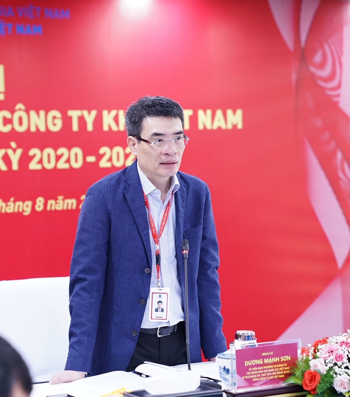 Đồng chí Dương Mạnh Sơn - Bí thư Đảng ủy, Chủ tịch HĐQT PV GAS kết luận Hội nghị Đồng chí Dương Mạnh Sơn - Bí thư Đảng ủy, Chủ tịch HĐQT PV GAS kết luận Hội nghị