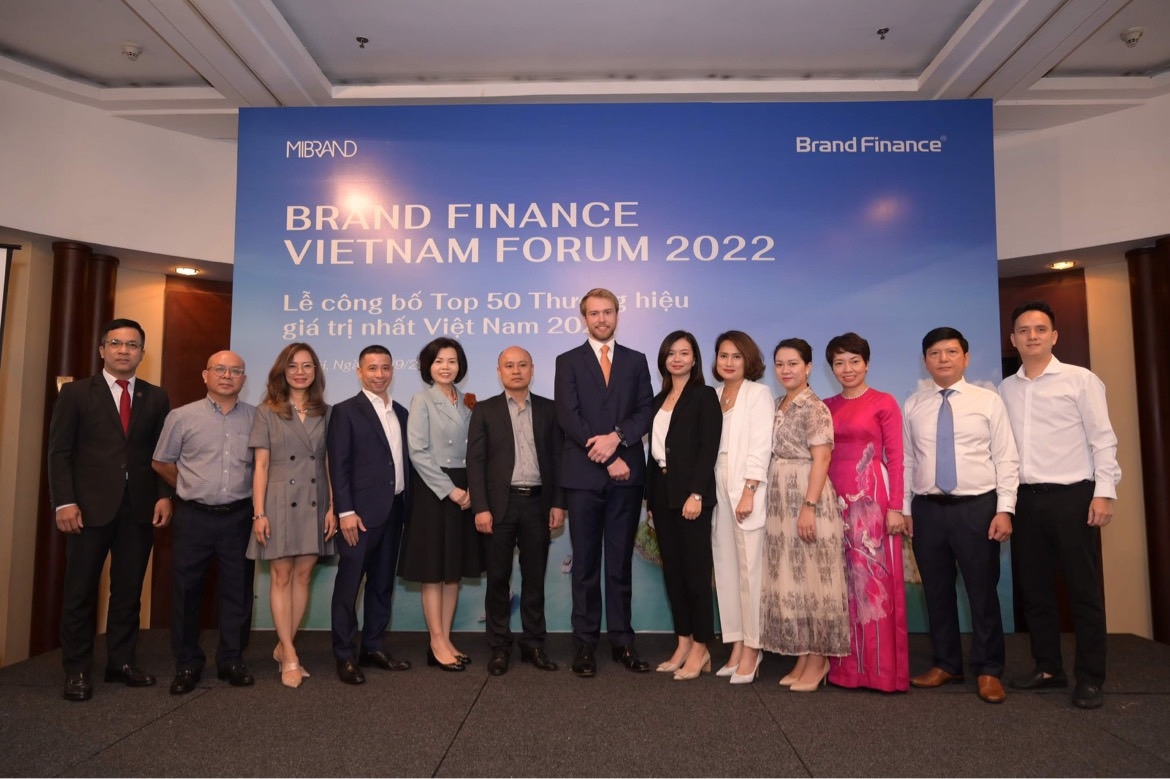 undefined Petrovietnam tiếp tục duy trì vị trí trong Top 10 thương hiệu giá trị nhất Việt Nam năm 2022