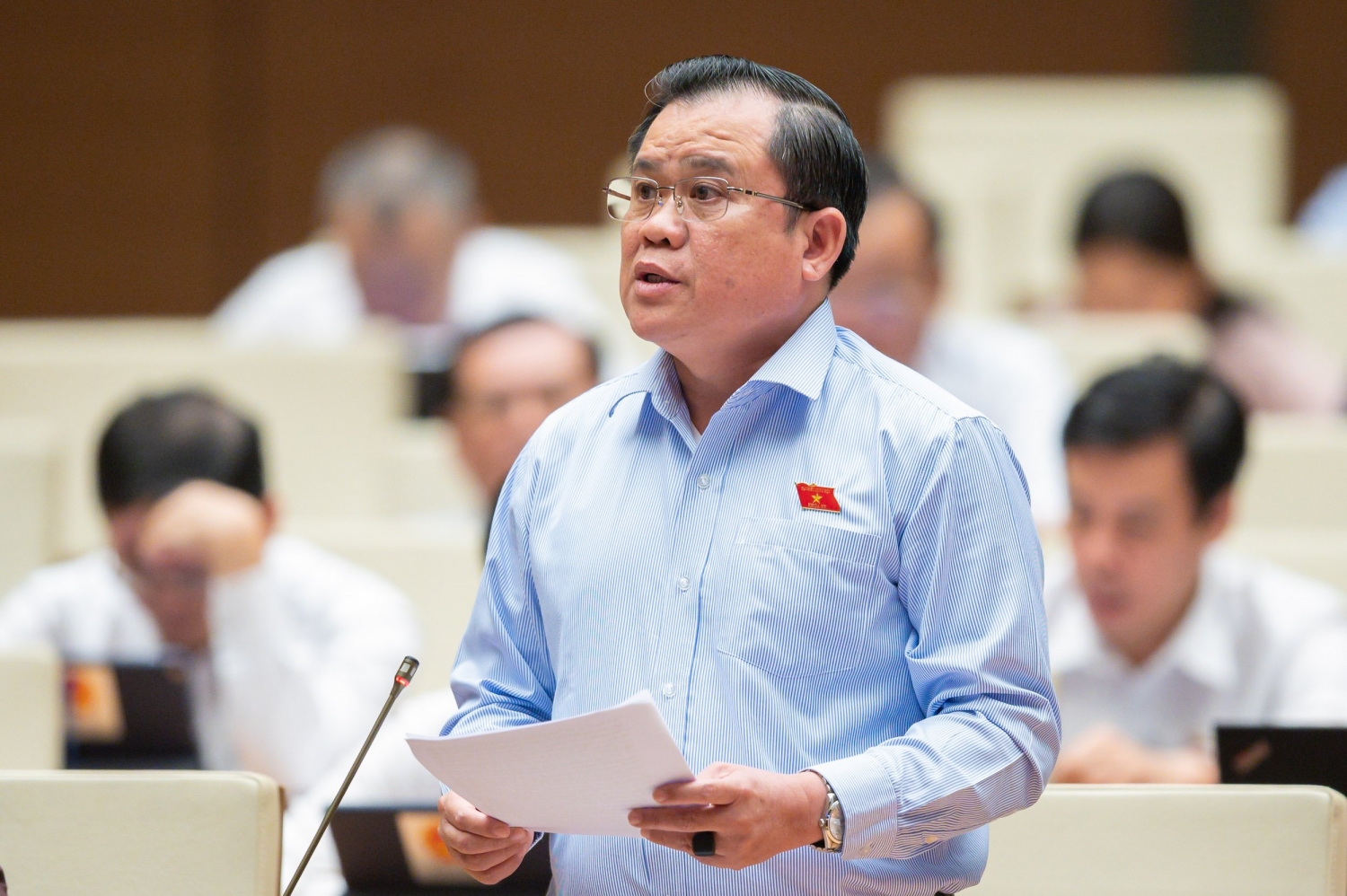 Đại biểu Nguyễn Tâm Hùng: Cần quy định cụ thể chính sách khai thác mỏ dầu khí khai thác tận thu Đại biểu Nguyễn Tâm Hùng: Cần quy định cụ thể chính sách khai thác mỏ dầu khí khai thác tận thu