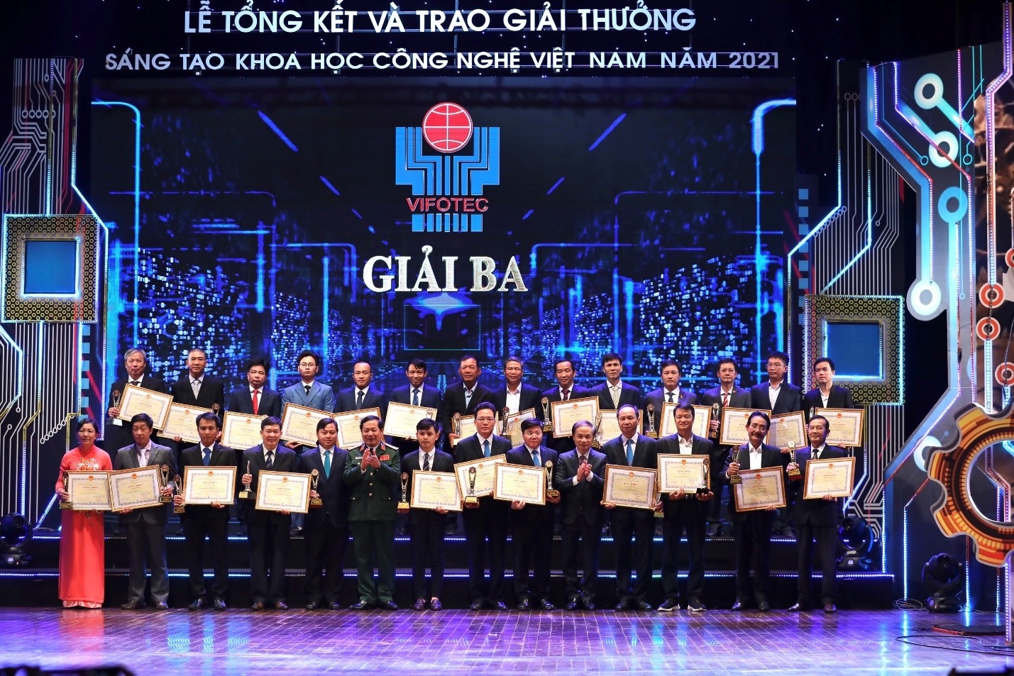 7 công trình Dầu khí được trao giải VIFOTEC 2021 7 công trình Dầu khí được trao giải VIFOTEC 2021