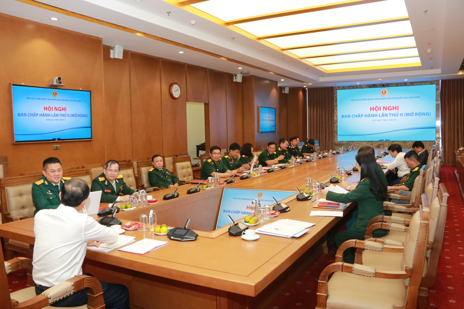 Hội nghị Ban Chấp hành Hội CCB Tập đoàn lần thứ II mở rộng Hội nghị Ban Chấp hành Hội CCB Tập đoàn lần thứ II mở rộng