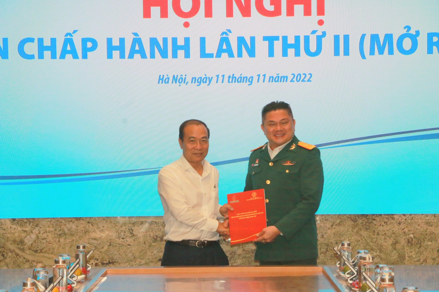 Hội nghị Ban Chấp hành Hội CCB Tập đoàn lần thứ II mở rộng Hội nghị Ban Chấp hành Hội CCB Tập đoàn lần thứ II mở rộng