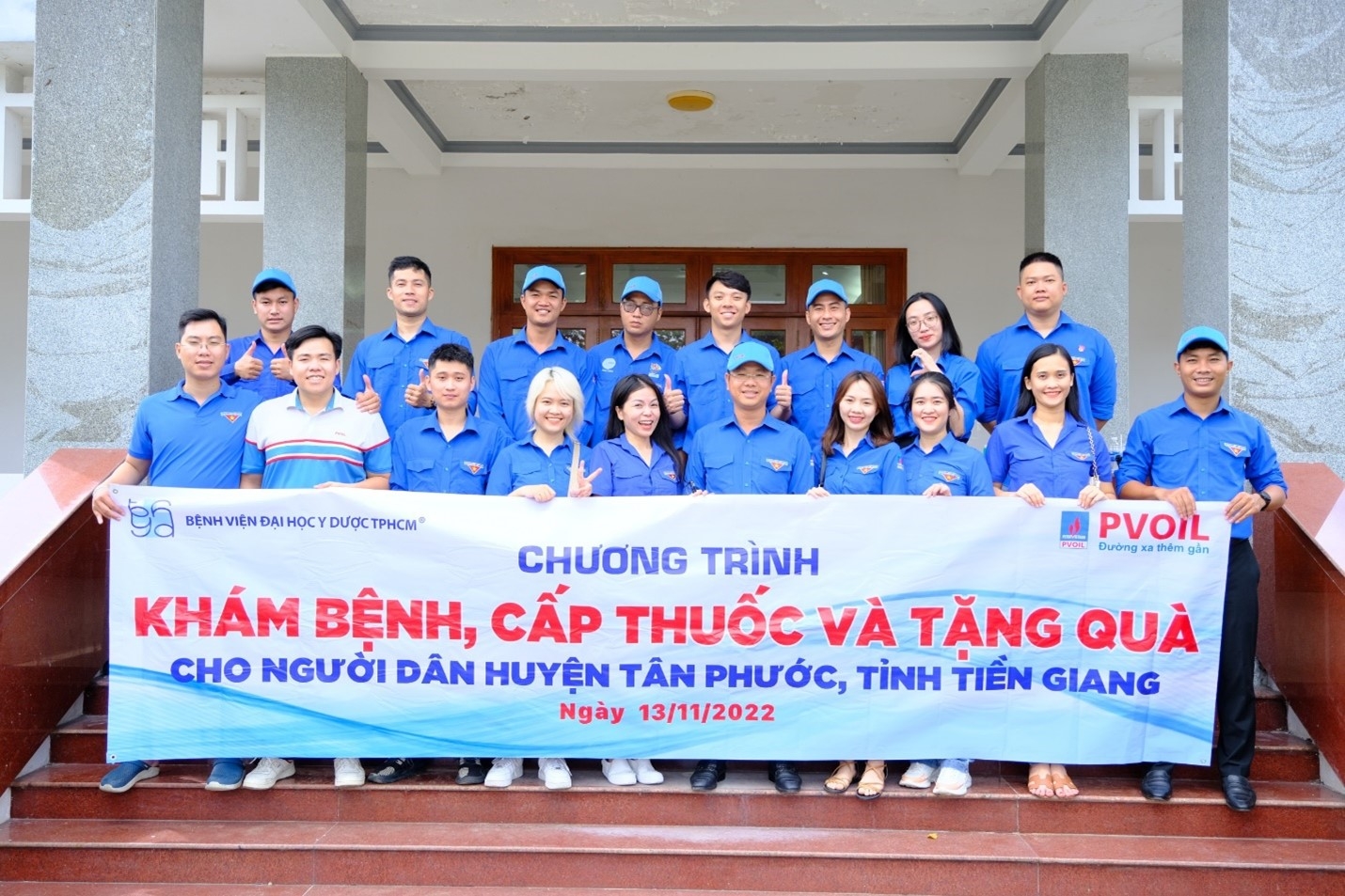 PVOIL tổ chức chương trình an sinh xã hội tại tỉnh Tiền Giang