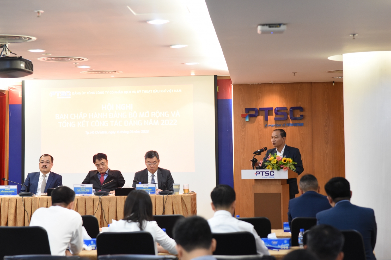 Đảng ủy PTSC lãnh đạo hoàn thành xuất sắc nhiệm vụ năm 2022 Đảng ủy PTSC lãnh đạo hoàn thành xuất sắc nhiệm vụ năm 2022