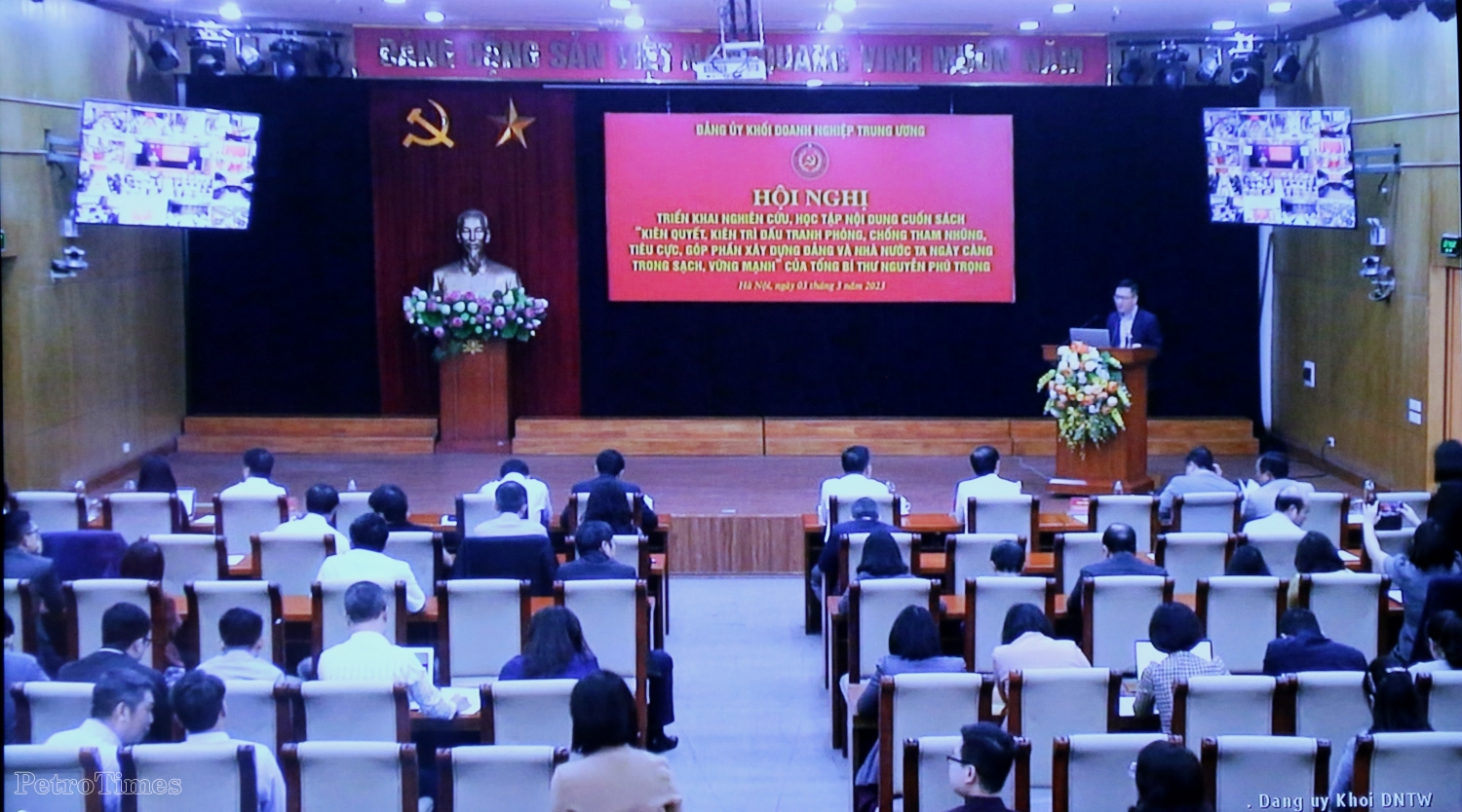 Đảng ủy Tập đoàn Dầu khí Quốc gia Việt Nam nghiên cứu, học tập nội dung cuốn sách của Tổng Bí thư về phòng, chống tham nhũng, tiêu cực Đảng ủy Tập đoàn Dầu khí Quốc gia Việt Nam nghiên cứu, học tập nội dung cuốn sách của Tổng Bí thư về phòng, chống tham nhũng, tiêu cực
