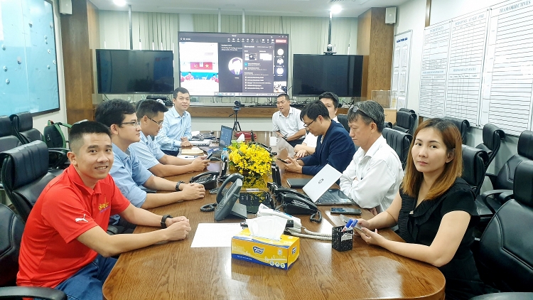 Đảng bộ BIENDONG POC thực hiện thí điểm sinh hoạt đảng trực tuyến theo Hướng dẫn 03-HD/TW
