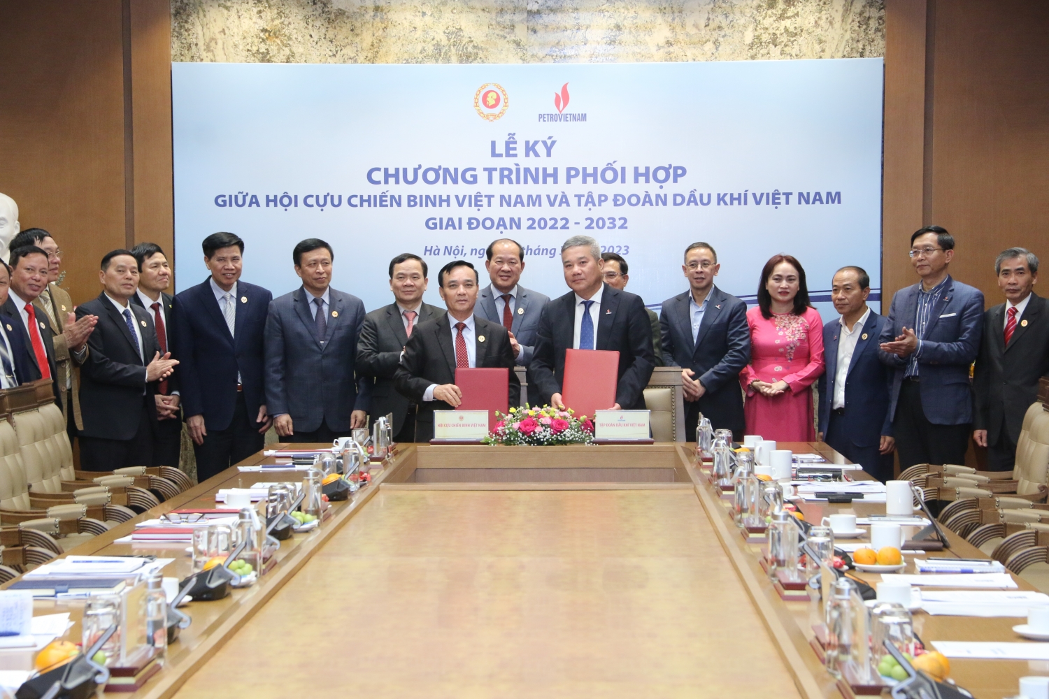 Petrovietnam và Hội CCB Việt Nam ký kết chương trình phối hợp Petrovietnam và Hội CCB Việt Nam ký kết chương trình phối hợp