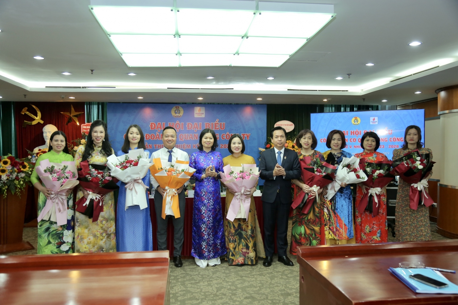 Đại hội Đại biểu Công đoàn Cơ quan Tổng Công ty PV Power lần thứ V, nhiệm kỳ 2023 - 2028 thành công tốt đẹp Đại hội Đại biểu Công đoàn Cơ quan Tổng Công ty PV Power lần thứ V, nhiệm kỳ 2023 - 2028 thành công tốt đẹp