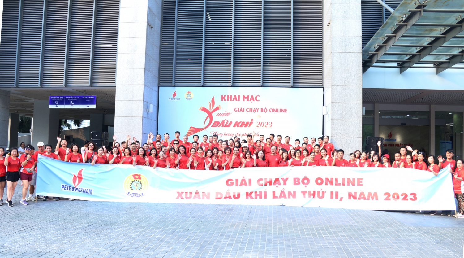 Công đoàn Dầu khí Việt Nam khai mạc giải Chạy bộ online Xuân Dầu khí lần thứ II năm 2023 Công đoàn Dầu khí Việt Nam khai mạc giải Chạy bộ online Xuân Dầu khí lần thứ II năm 2023