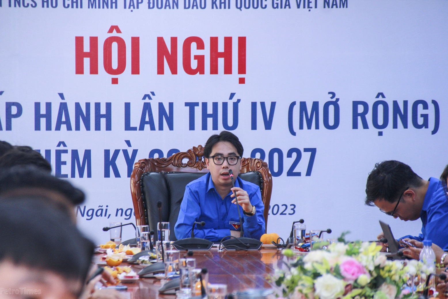 Đoàn Thanh niên Petrovietnam tổ chức Hội nghị Ban Chấp hành mở rộng lần thứ IV (nhiệm kỳ 2022 - 2027) Đoàn Thanh niên Tập đoàn tổ chức Hội nghị Ban Chấp hành mở rộng lần thứ IV, nhiệm kỳ 2022 - 2027