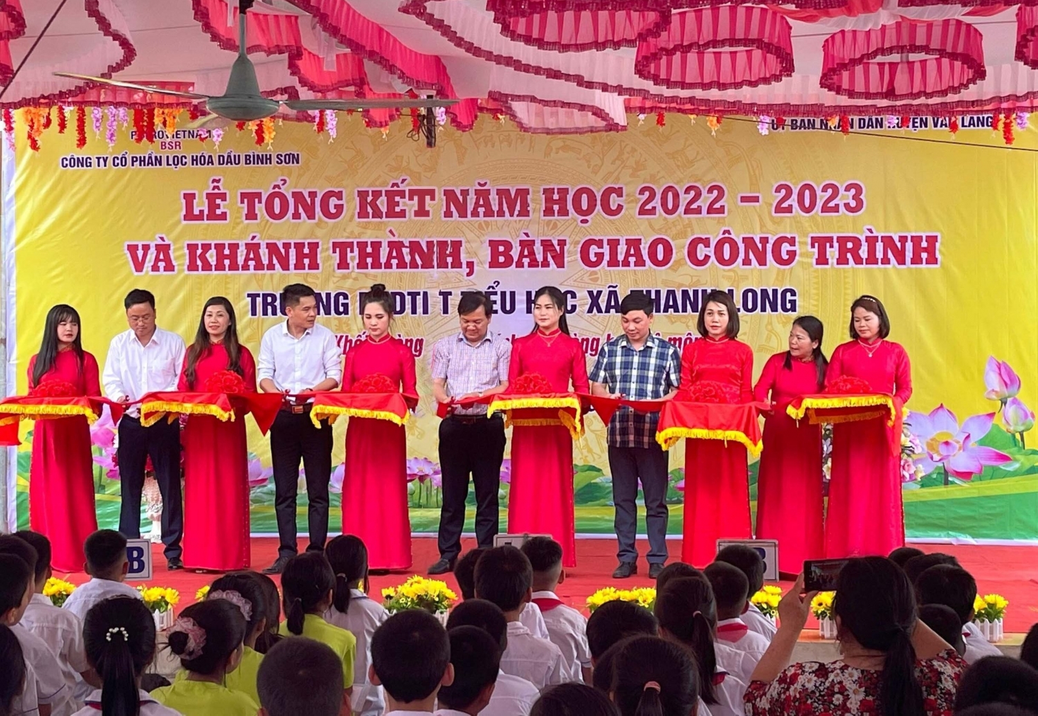 BSR tài trợ 5 tỷ đồng xây Trường Tiểu học xã Thanh Long (Lạng Sơn) BSR tài trợ 5 tỷ đồng xây Trường Tiểu học xã Thanh Long (Lạng Sơn)