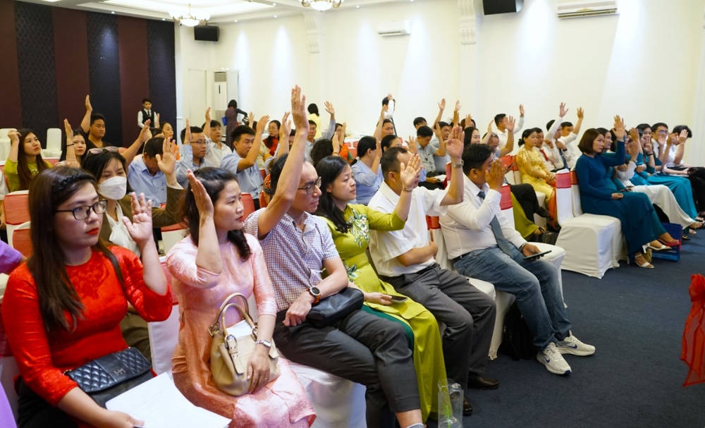 Đại hội Công đoàn PVMR lần thứ IV, nhiệm kỳ 2023-2028 thành công tốt đẹp Đại hội Công đoàn PVMR lần thứ IV, nhiệm kỳ 2023-2028 thành công tốt đẹp
