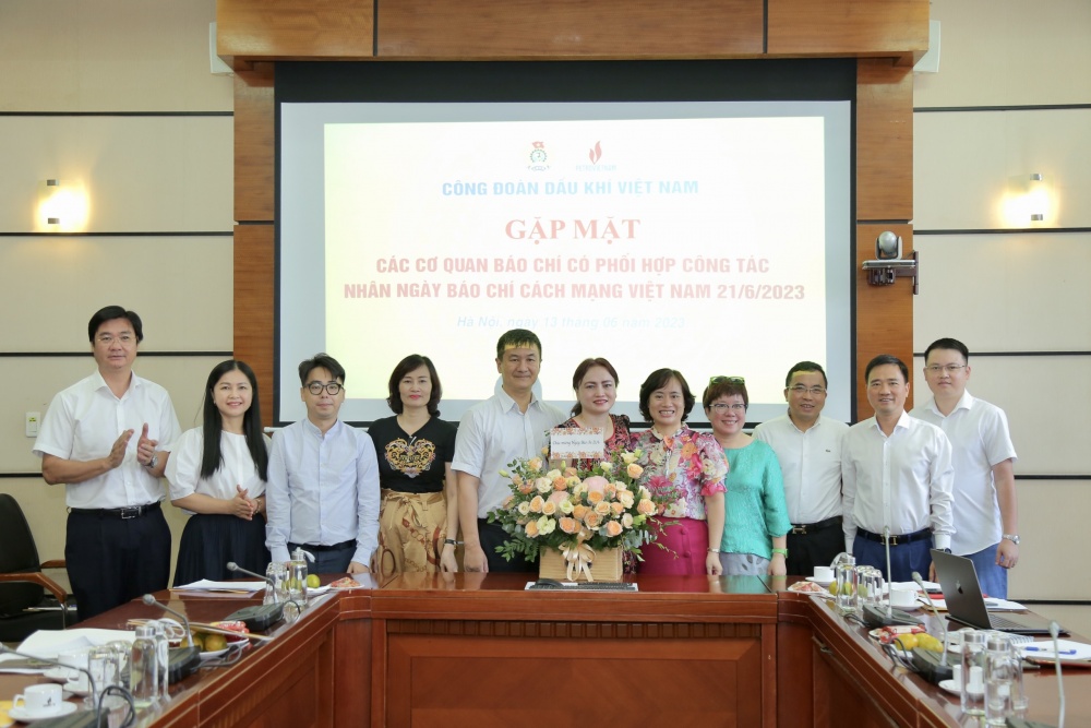 Công đoàn Dầu khí Việt Nam gặp mặt các cơ quan báo chí, truyền thông