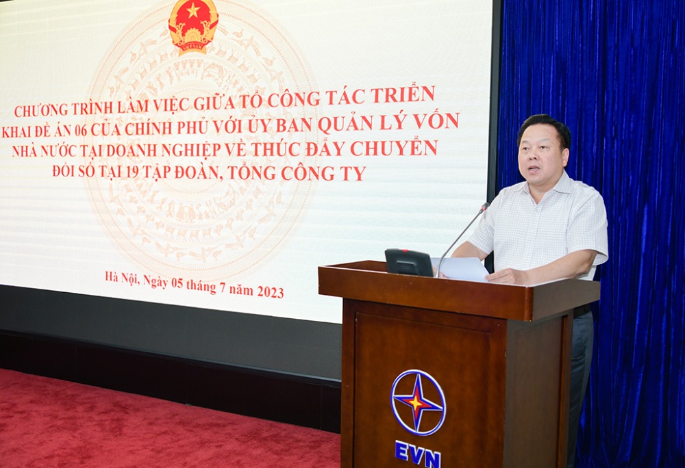Thúc đẩy chuyển đổi số tại các Tập đoàn, Tổng công ty trực thuộc Ủy ban Quản lý vốn Thúc đẩy chuyển đổi số tại các Tập đoàn, Tổng công ty trực thuộc Ủy ban Quản lý vốn