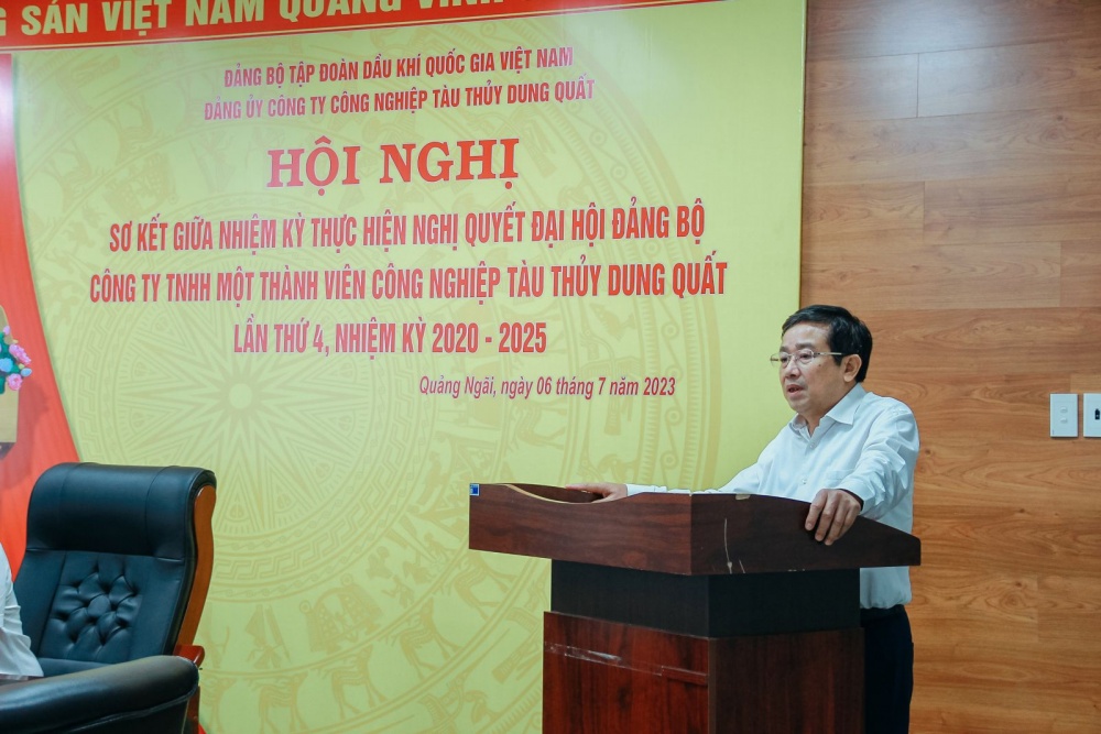Đảng bộ DQS sơ kết giữa nhiệm kỳ thực hiện nghị quyết Đại hội lần thứ IV, 2020-2025 Đảng bộ DQS sơ kết giữa nhiệm kỳ thực hiện nghị quyết Đại hội lần thứ IV, 2020-2025