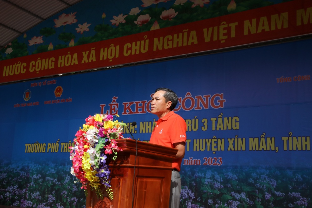 PVEP tài trợ 15 tỷ đồng xây dựng nhà lưu trú cho trường dân tộc nội trú huyện Xín Mần, tỉnh Hà Giang PVEP tài trợ 15 tỷ đồng xây dựng nhà lưu trú cho trường dân tộc nội trú huyện Xín Mần, tỉnh Hà Giang