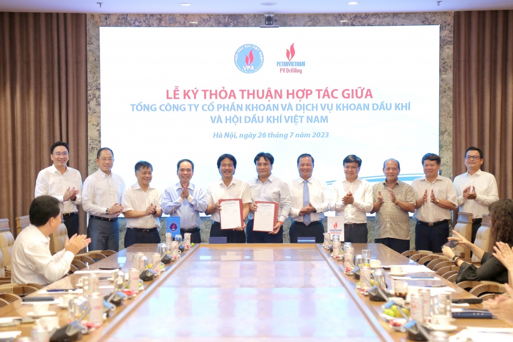 undefined Hội Dầu khí Việt Nam ký kết thoả thuận hợp tác với PV Drilling