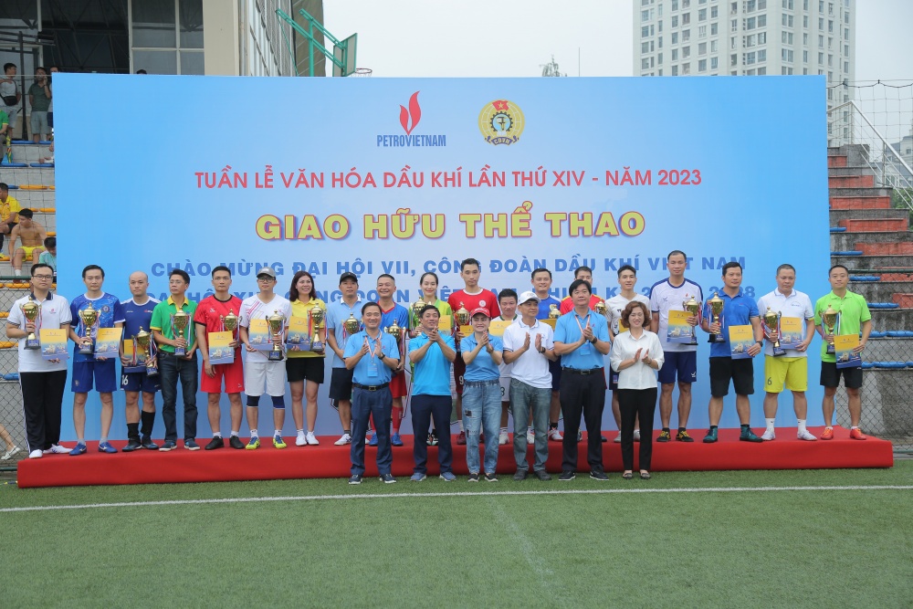 Sôi nổi giải giao hữu thể thao hưởng ứng Tuần lễ Văn hóa Dầu khí lần thứ XIV Sôi nổi giải giao hữu thể thao hưởng ứng Tuần lễ Văn hóa Dầu khí lần thứ XIV