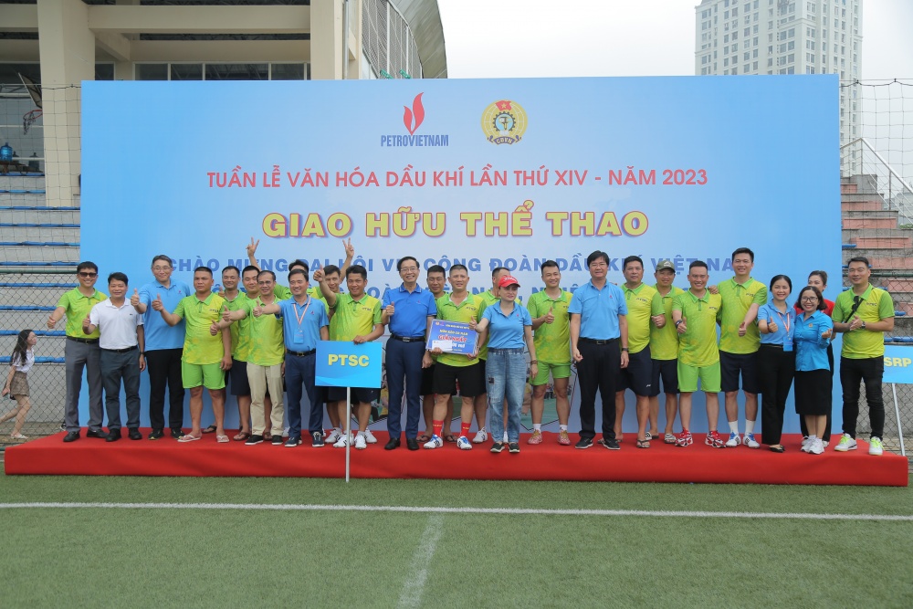 Sôi nổi giải giao hữu thể thao hưởng ứng Tuần lễ Văn hóa Dầu khí lần thứ XIV Sôi nổi giải giao hữu thể thao hưởng ứng Tuần lễ Văn hóa Dầu khí lần thứ XIV