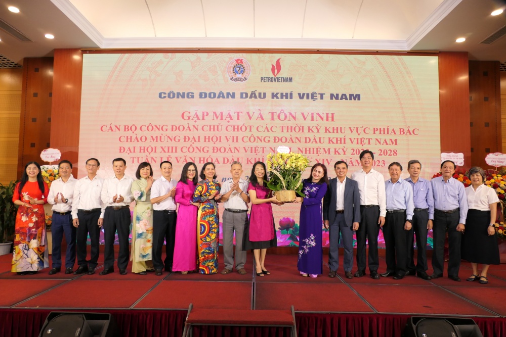 CĐDK VN gặp mặt, tri ân các nguyên cán bộ Công đoàn khu vực phía Bắc