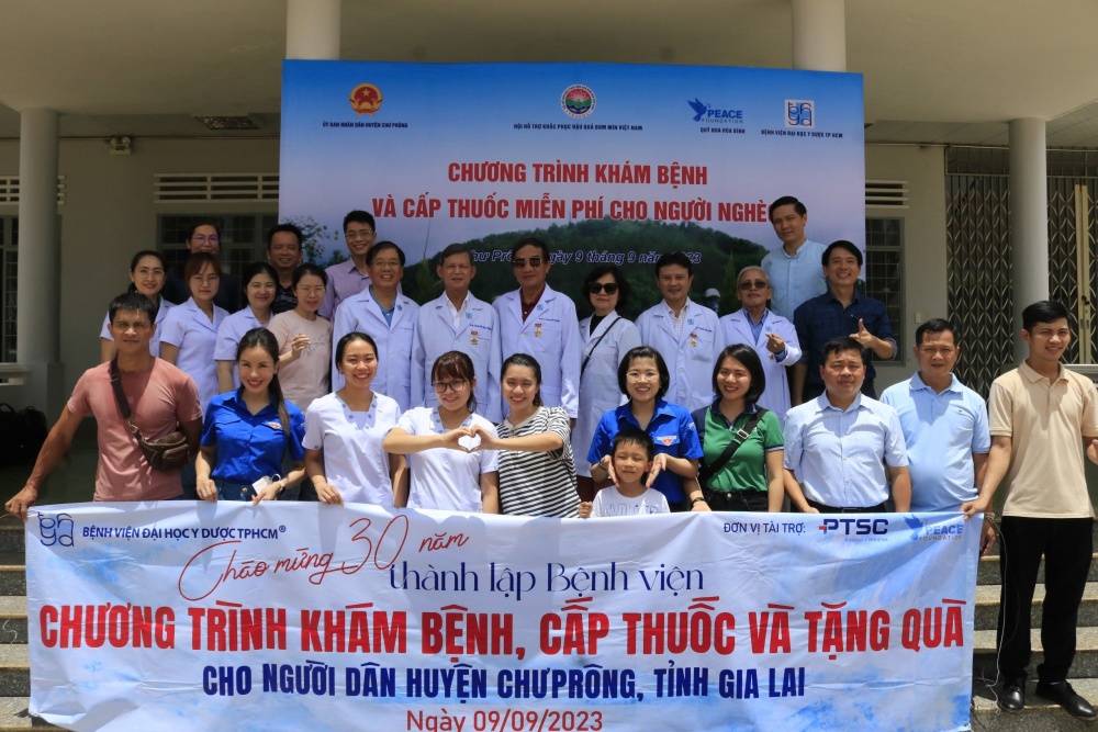 PTSC thực hiện chăm sóc sức khỏe cộng đồng tại huyện Chư Prông, tỉnh Gia Lai