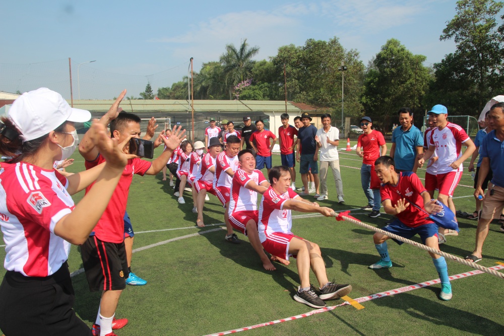NMNĐ Thái Bình 2 tổ chức Hội thao Công nhân lao động Dầu khí khu vực Thái Bình năm 2023 Những dấu ấn của Công đoàn Dầu khí Việt Nam tại dự án NMNĐ Thái Bình 2