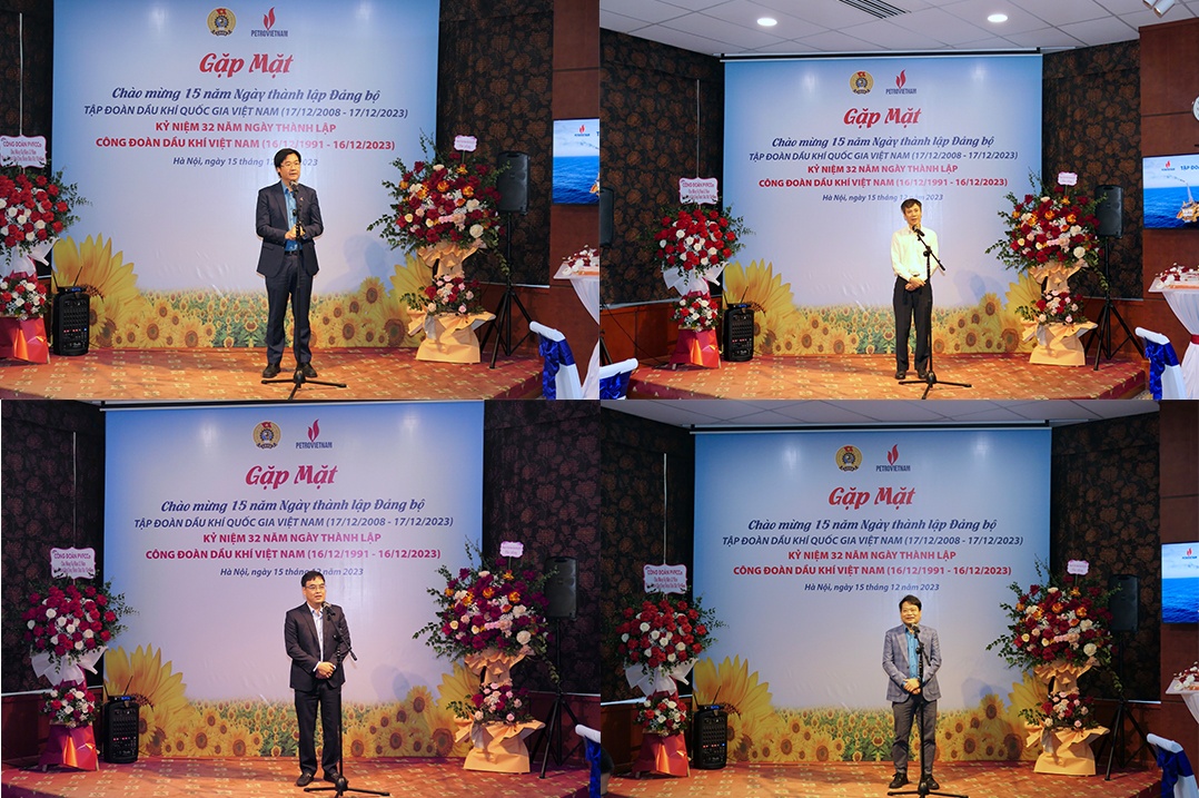 Công đoàn Dầu khí Việt Nam tổ chức gặp mặt kỷ niệm 32 năm thành lập Công đoàn Dầu khí Việt Nam tổ chức gặp mặt kỷ niệm 32 năm thành lập