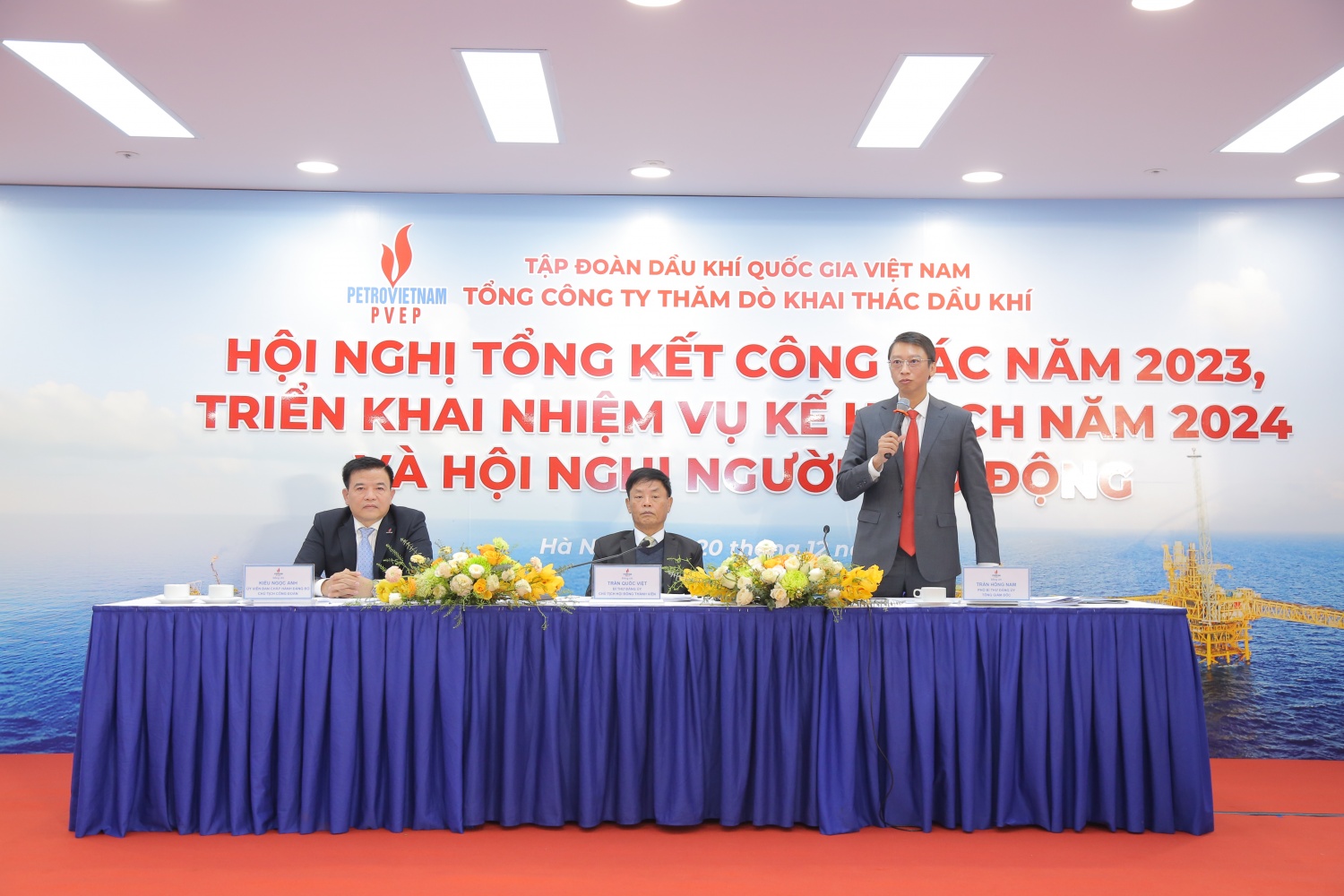 undefined Các chế độ chính sách, phúc lợi cho người lao động luôn được PVEP ưu tiên hàng đầu