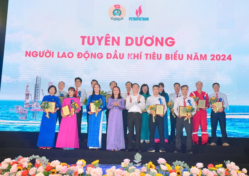 CĐ DKVN phát động Tháng Công nhân và tuyên dương người lao động Dầu khí tiêu biểu năm 2024 CĐ DKVN phát động Tháng Công nhân và tuyên dương người lao động Dầu khí tiêu biểu năm 2024