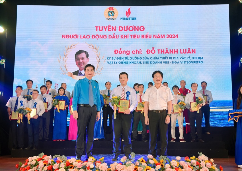 CĐ DKVN phát động Tháng Công nhân và tuyên dương người lao động Dầu khí tiêu biểu năm 2024 CĐ DKVN phát động Tháng Công nhân và tuyên dương người lao động Dầu khí tiêu biểu năm 2024