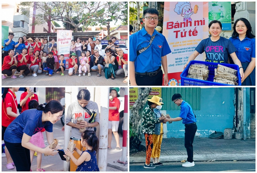 “Bánh mì và nồi cháo tử tế 0 đồng” của Đoàn PTSC Marine “Bánh mì và Nồi cháo tử tế 0 đồng” của Đoàn Thanh niên PTSC Marine