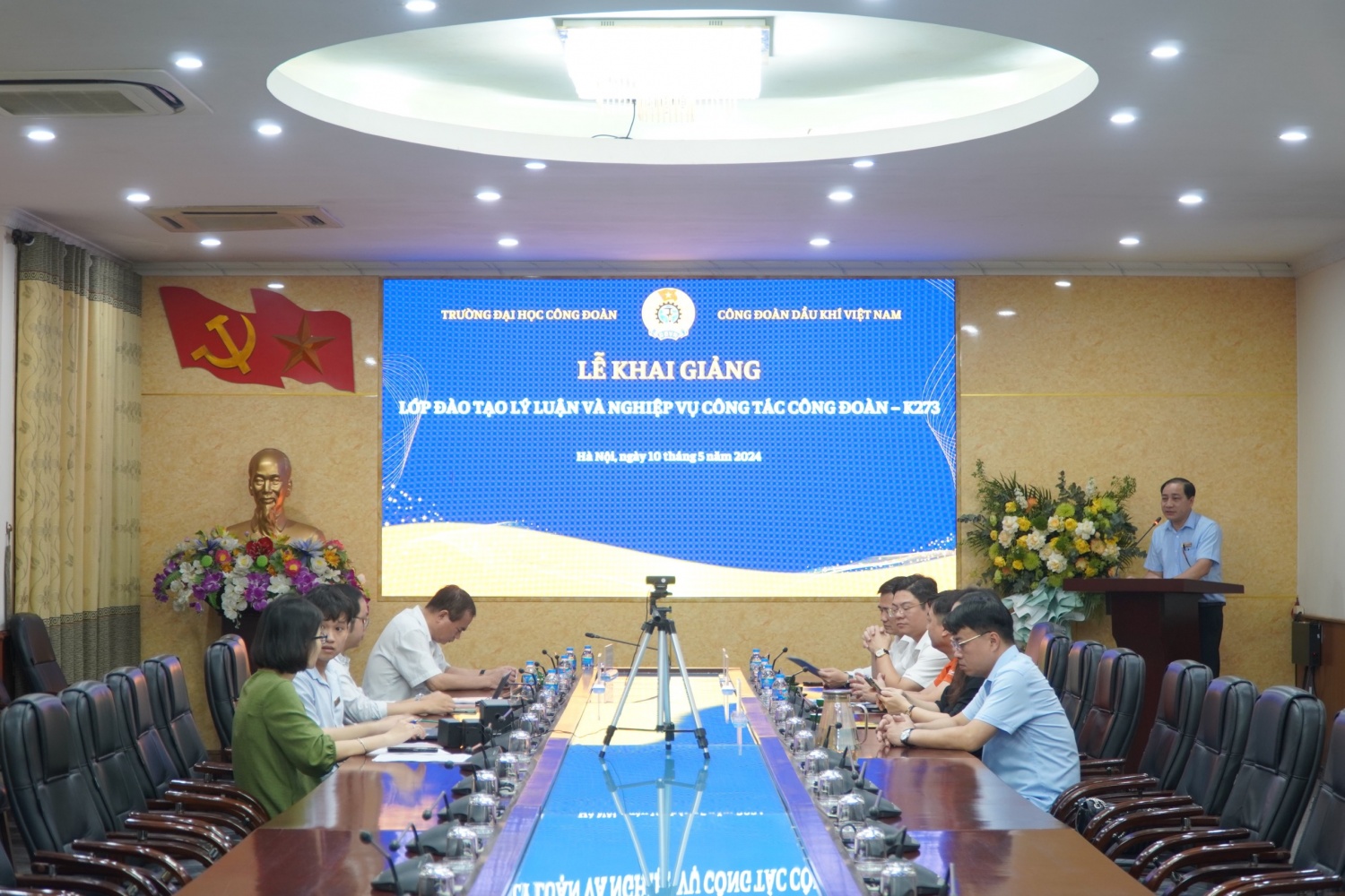CĐ DKVN khai giảng Lớp đào tạo lý luận và nghiệp vụ công tác công đoàn CĐ DKVN khai giảng Lớp đào tạo lý luận và nghiệp vụ công tác công đoàn