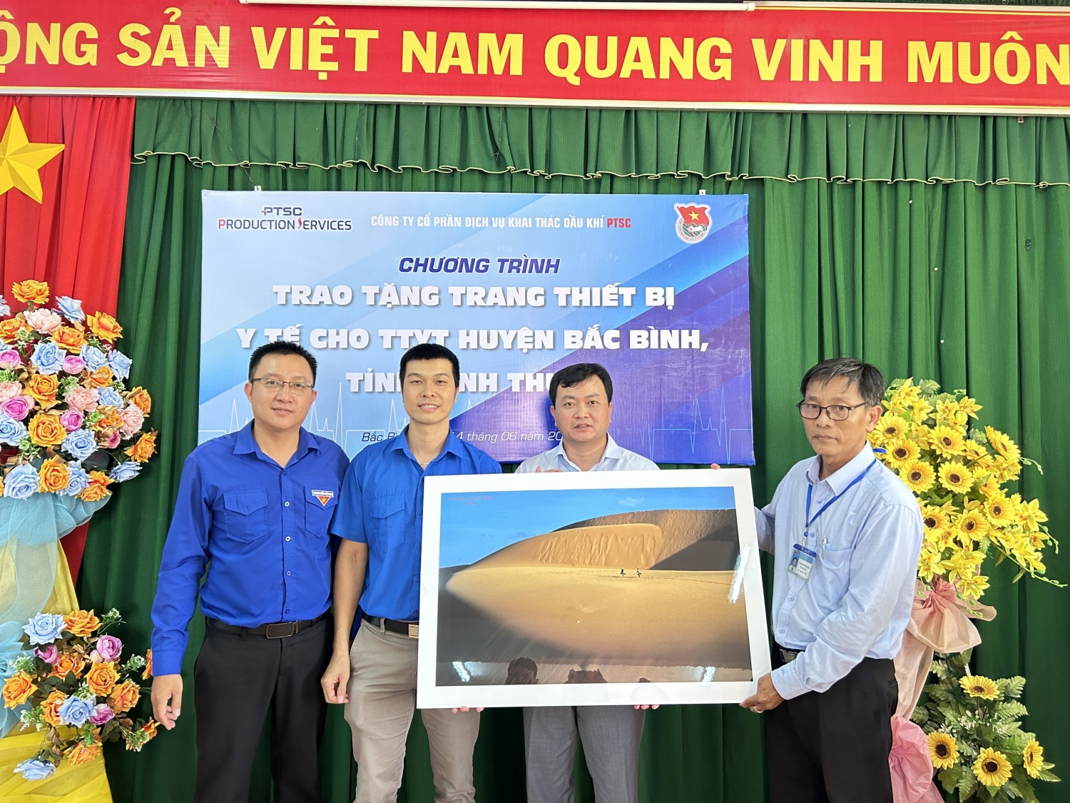 Tuổi trẻ PPS thực hiện an sinh xã hội và tập huấn công tác Đoàn năm 2024 tại Bình Thuận